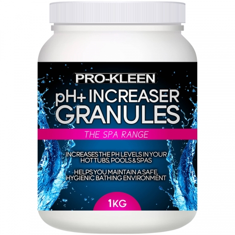 Pro-Kleen PH Plus Hot Tub and Spa Increaser Granules 1KG