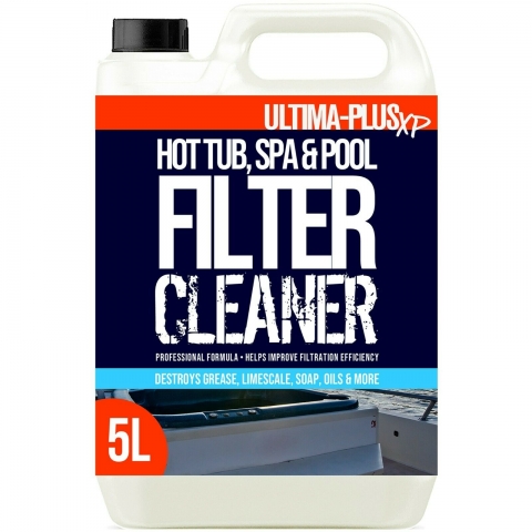 Ultima Plus XP Hot Tub Filter Cartridge Cleaner 5L