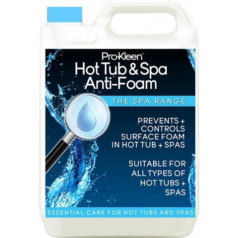 5L Pro-Kleen Anti Foam for Hot Tubs & Spas